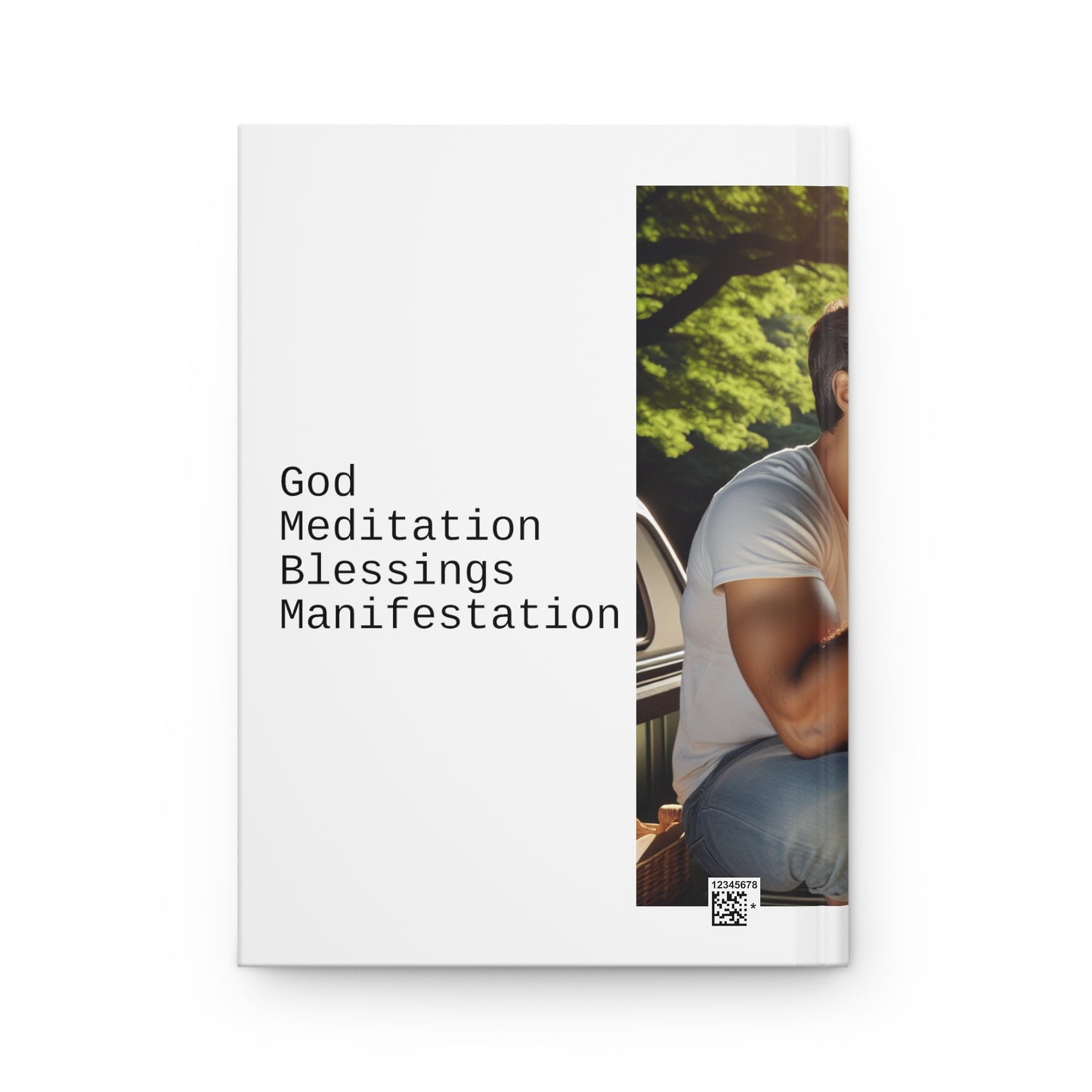 Meditation In a Truck - Hardcover Journal Matte