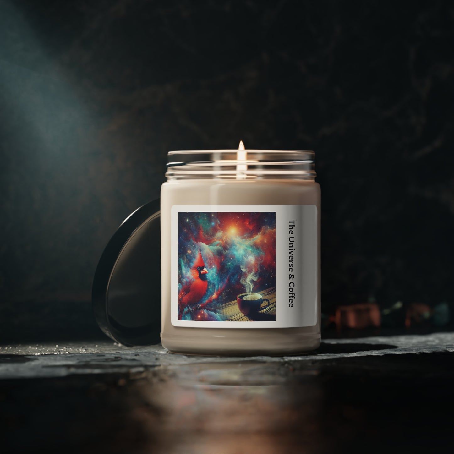 The Universe & Coffee - Scented Soy Candle, 9oz