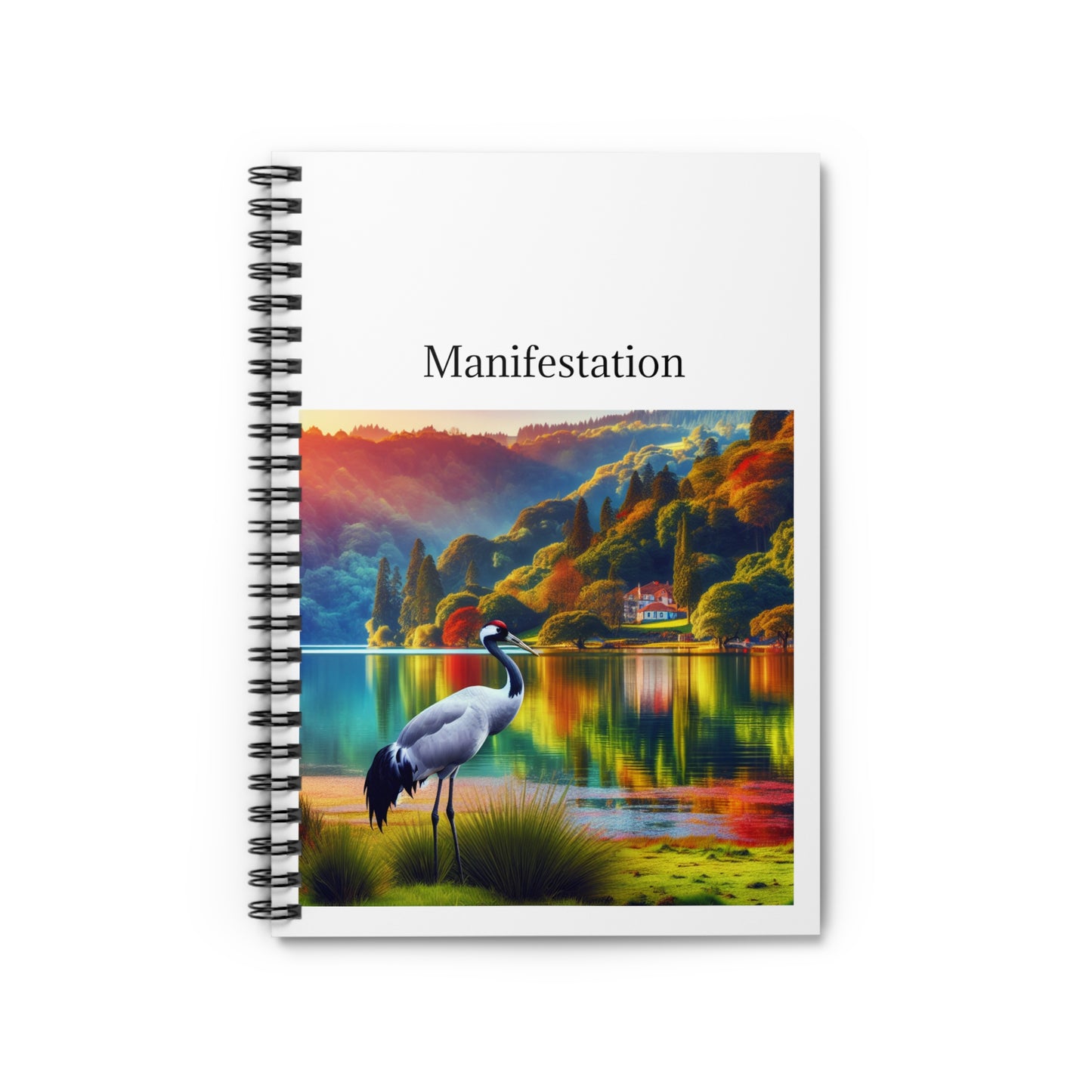 Manifestation Spiral Notebook - Ruled Line