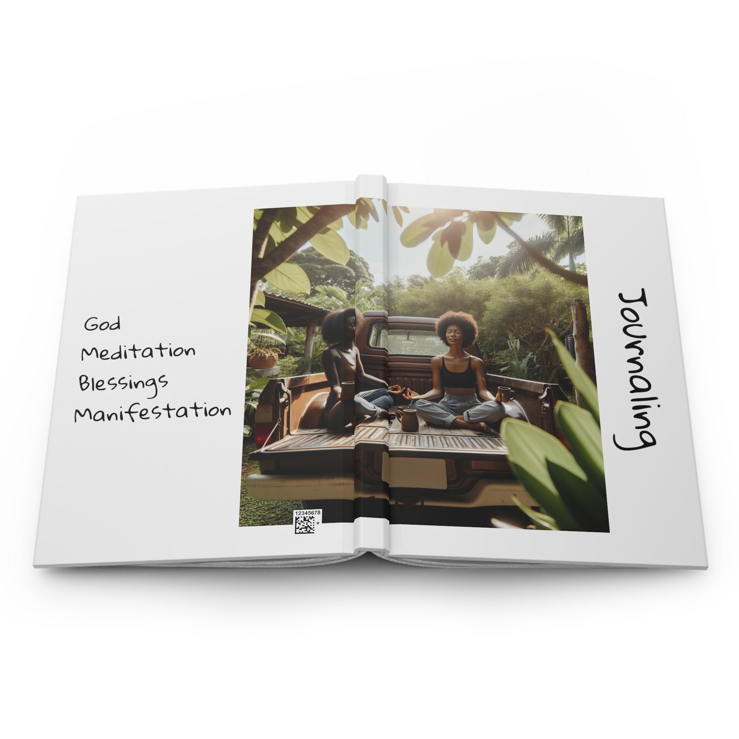 Meditation in a Truck - Hardcover Journal Matte