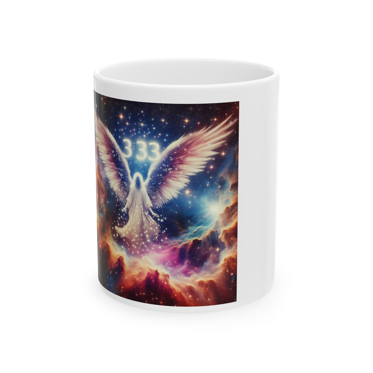 Ceramic Mug, (11oz, 15oz) Angel Number 333