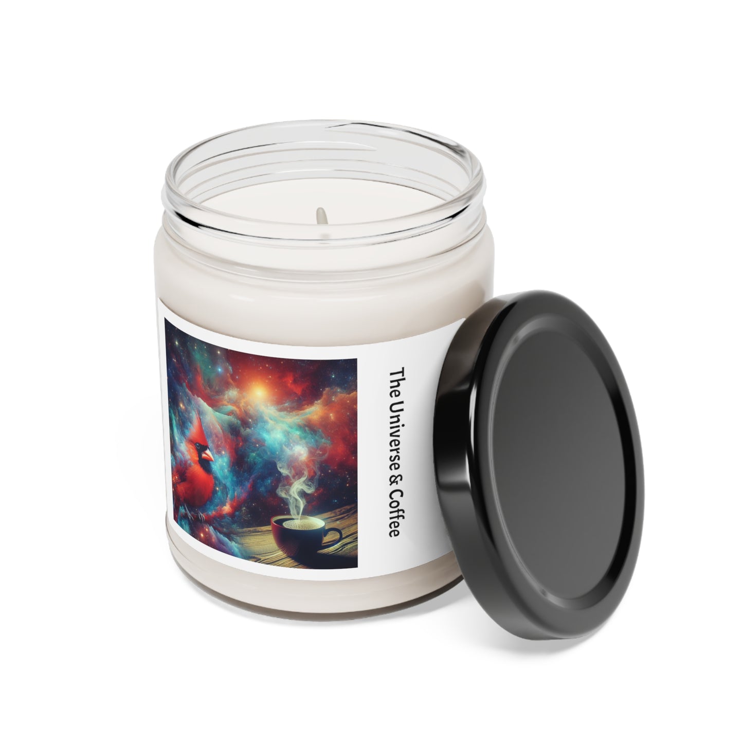 The Universe & Coffee - Scented Soy Candle, 9oz