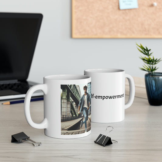 Self-empowerment -Ceramic Mug, 11oz